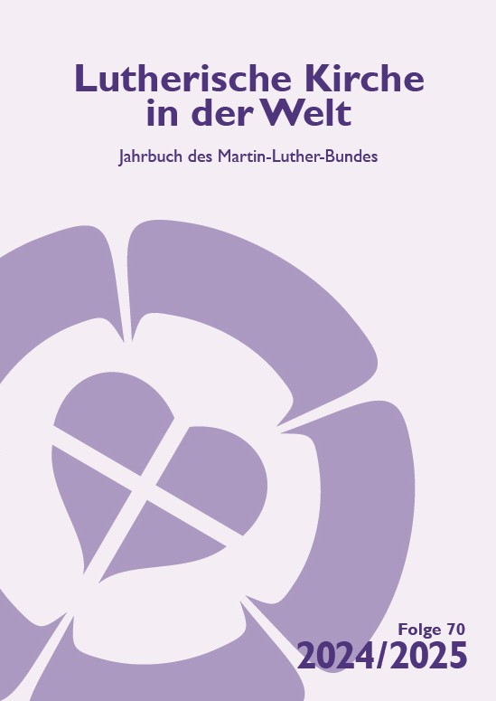 					Ansehen Bd. 70 (2025): Lutherische Kirche in der Welt, Band 70
				